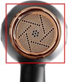 Kyone ACI-2100 Infrared Hair Dryer Filterset - Rose Gold