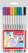 STABILO Pen 68 Brush - Premium Viltstift met Flexibele Penseelpunt - Etui met 10 Kleuren
