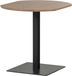 WOOOD Tablo Bistro Tafel Tussenstuk DL 80x74cm - Transparant