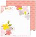 Anita y Su Mundo Collectie Chicas papier voor scrapbooking, papier, lay-out-bloemen, 30,5 x 30,5 cm