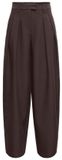 ONLY Dames Broek W38 X L32 Katoen Wide Leg Fit COFFEE BEAN