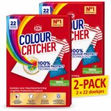 K2R Colour Catcher Doekjes - 2 x 22 stuks - Voordeelverpakking
