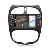 Awesafe PEUGEOT 7-inch Android autoradio met 2+64GB geheugen, geschikt voor PEUGEOT 206, 206CC, 206SW (modeljaren 2001-2016). Inclusief draadloze CarPlay, Android Auto, WiFi, GPS-navigatie, RDS, DSP en DAB+. Bluetooth