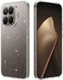 Techsuit Hoesje geschikt voor Xiaomi 15T Pro - Sparkle Skin Glitter Silicone Back Cover - Transparant