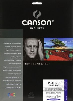 Canson Platine Fibre Rag A4/10 Vel