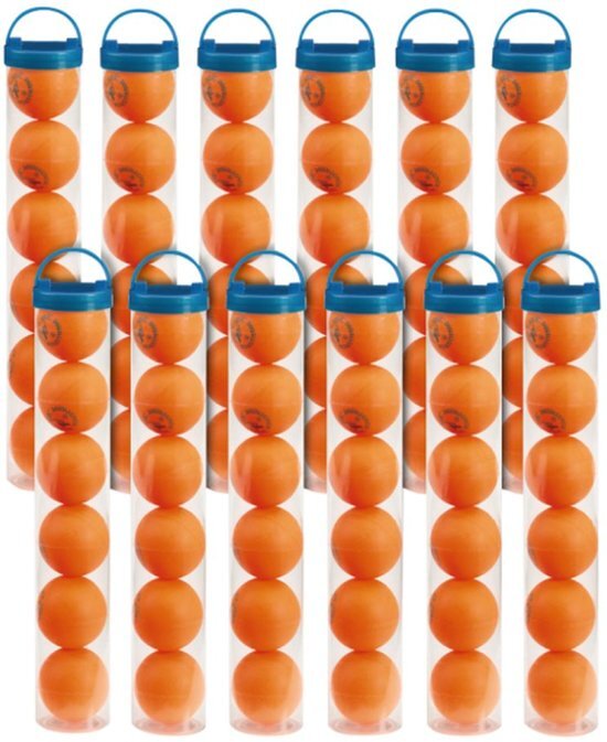 rucanor Tafeltennisballen Double Circle oranje - - Oranje