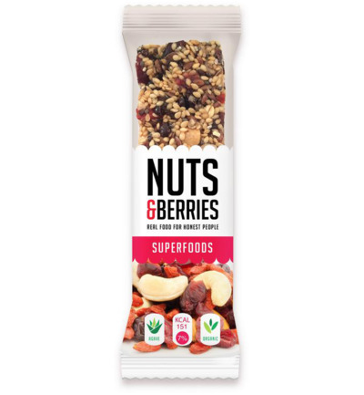Nuts & Berries Bar superfoods 40 G