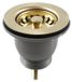 Goldene kit d'évacuation 114MM pour la cuisine, filtre passoire en acier inoxydable