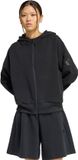 Adidas Sportswear Souple Lux Ritshoodie - Femme - Noir