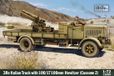 IBG Models Modelbouwpakket Auto - 72099 Lancia 3RO - Italiaanse 3Ro-vrachtwagen met 100 mm houwitser 100/17 (Cassone 2) Plastic - 1:72 - Modelbouw