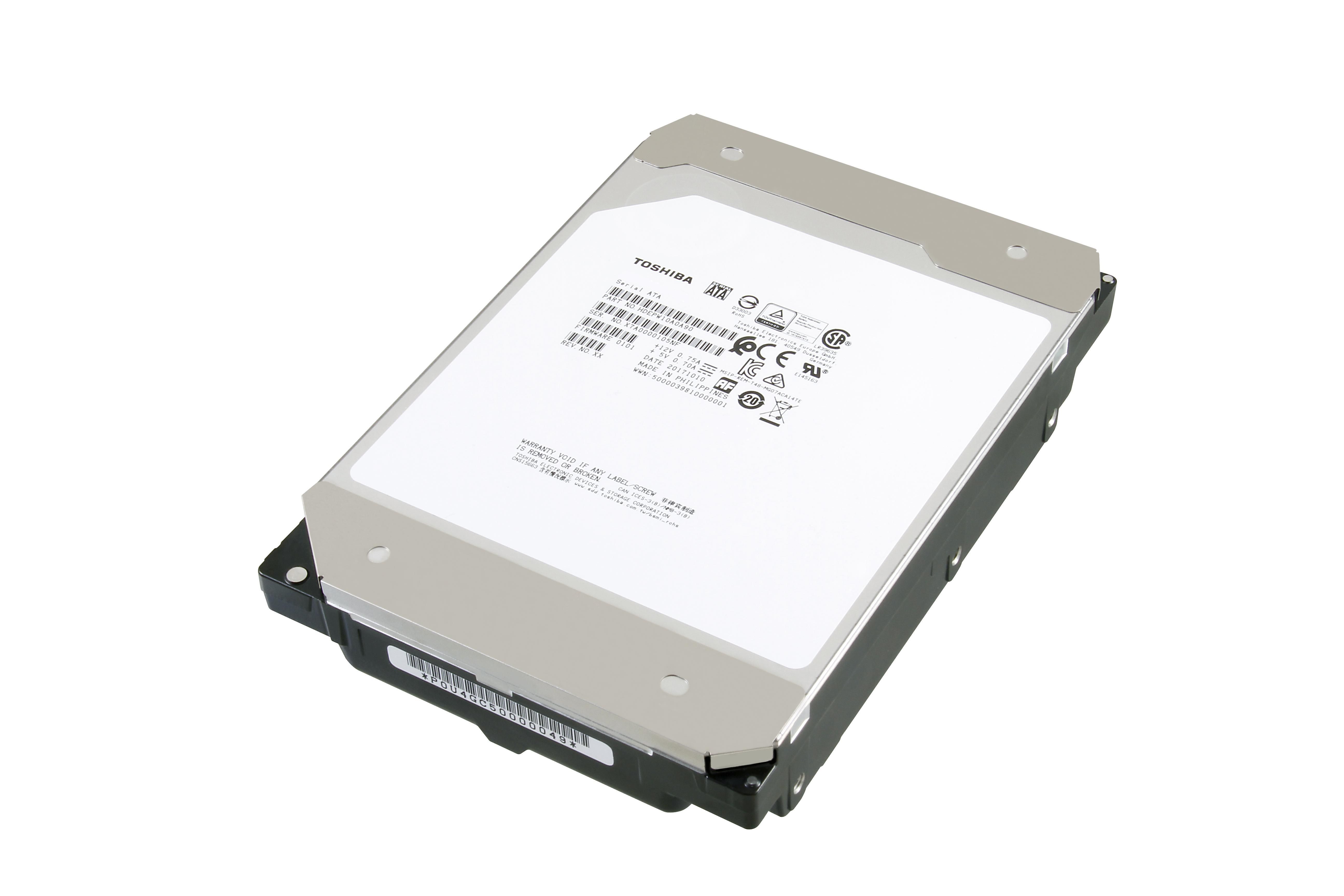 Toshiba MG07ACA12TE - 12TB 3.5" HDD - 7200 RPM - SATA