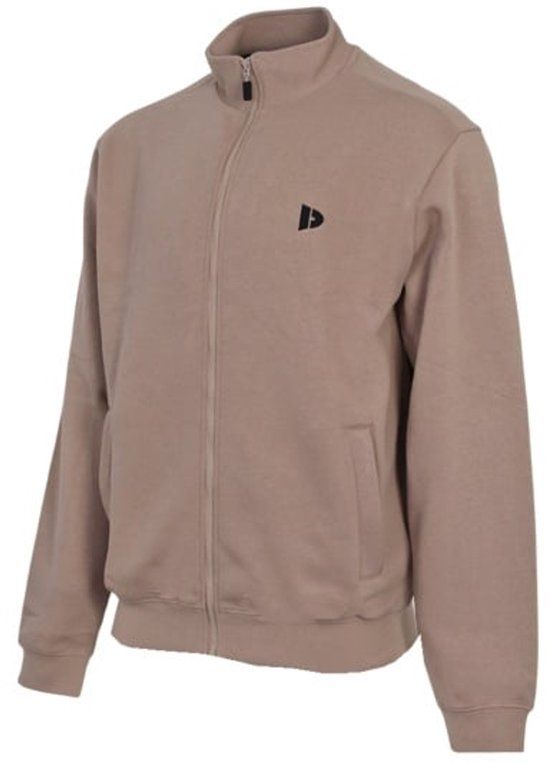Donnay Sweatvest zonder capuchon (Bryan) Heren Taupe-grey XL