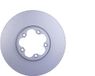 HELLA 8DD 355 122-801 Remschijf - 55743PRO - Gecoat