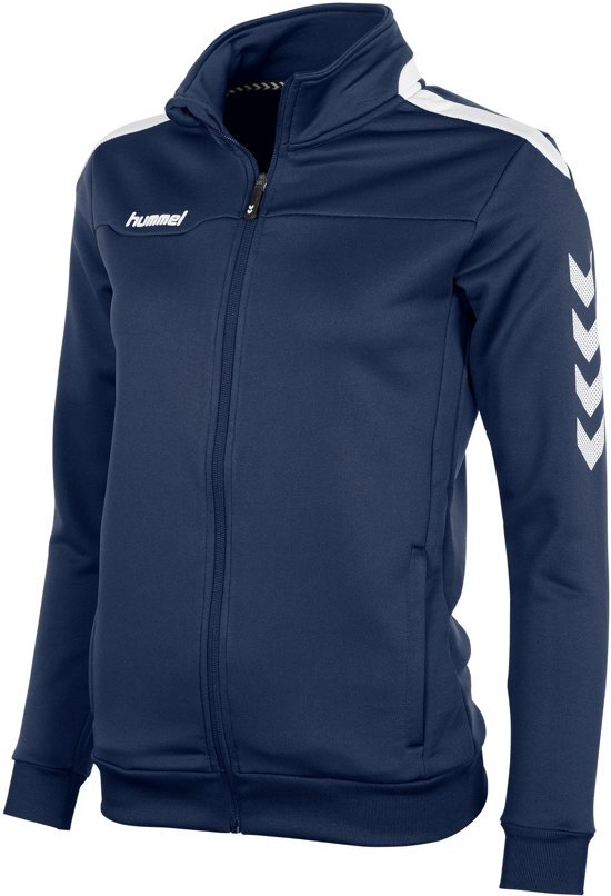 Hummel Valencia Jacket FZ Ladies Sportvest Dames - Navy-White