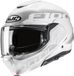 HJC F100 Systeemhelm - Grijs/Wit - Maat XXL