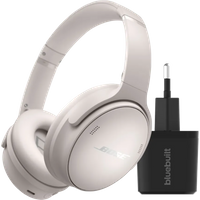 Bose QuietComfort Headphones - White + Charger