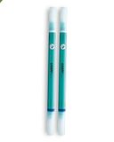 LAMY ink-x 2-delige set inktblusser toermalijn van kunststof met bluspunt en correctiepunt medium - uitsluitend voor het wissen van koningsblauwe inkt