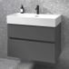 Ideal Standard Lastani lavabo avec meuble bas et mitigeur de lavabo, 81,5 cm