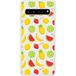 Samsung Bedrukt siliconen hoesje compatibel met Galaxy S10 5G Fruits tropicaux