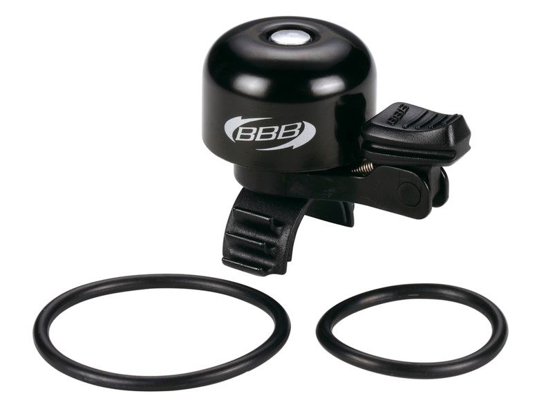BBB Loud & Clear Deluxe Fietsbel 15 Zwart