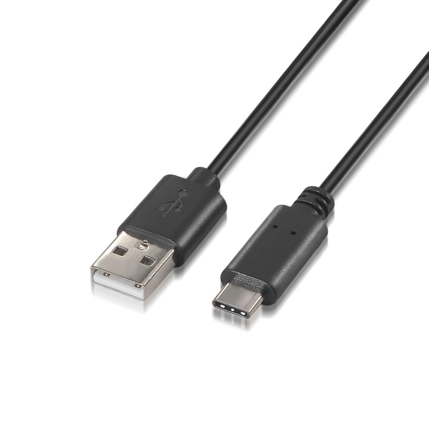 Aisens A107-0051 USB-kabel 1 m Zwart