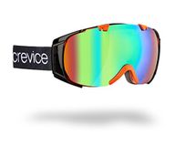 Black Crevice Skibril Warh Uniseks-Kind Skibril