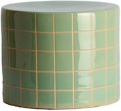 Light & Living Bijzettafel Maucho - Groen - Ø42x34cm