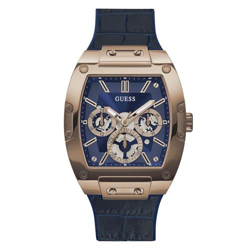 Guess Analoge GW0202G7, Zwart, band
