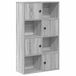 VidaXL Boekenkast 60x24x101,5 cm bewerkt hout grijs eikenkleur