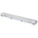 Sygonix Lampe de cuve à LED pour locaux humides – Tube LED T8 – 36 W – Blanc neutre (4000K) – Gris (transparent)