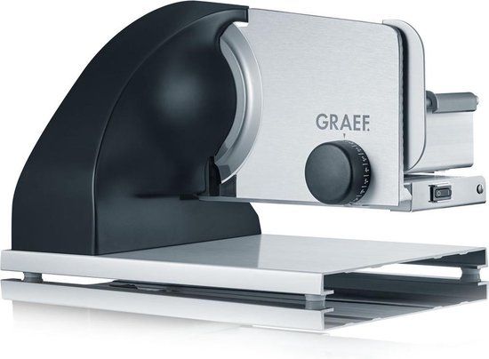 Graef SKS902EU - Snijmachine - Zwart/Grijs - 185W