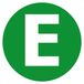 Lampa 98454 Plakmarkering - E - Ecologisch voertuig