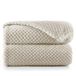 DECOKING Henry knuffeldeken 220 x 240 cm cappuccino