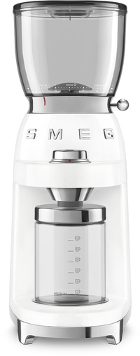 Smeg CGF11WHEU Koffiemolen - Burr Grinder - 30 Maalstanden - Wit