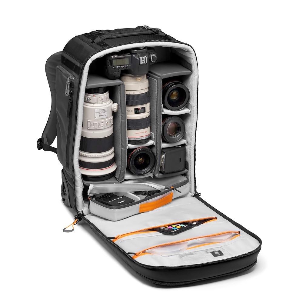 Lowepro Pro Trekker RLX 450 AW II Trolley Case - Grey/Orange