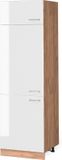 Vicco R-Line Koelkast ombouwkast – 60 cm Wit Hoogglans