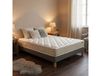 Matelas 140 x 200 100% Latex 3 zones pur sommier gris