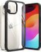 Ringke Fusion Bold Hoesje Geschikt voor Apple iPhone 15 Back Cover Transparant Zwart