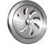 Merkloos Weha Ventilatierooster Rond Afsluitbaar 12.5 cm RVS