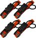 Benson Spanband profi - 4x - oranje - polyester/rubber - 4,5 m