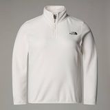 The North Face Plus 100 Glacier 1/4 Zip Trui voor dames White Dune 50/52