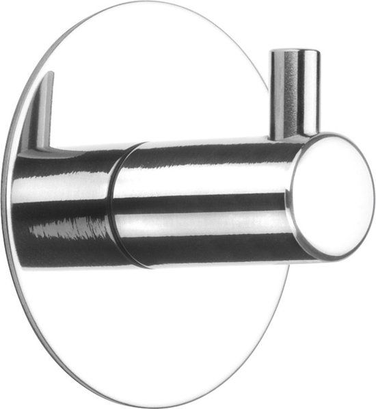 Tiger Rhino Handdoekhaak - Chroom - Modern - Metaal - 4 cm