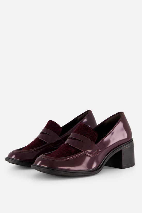 Tamaris Trotteur Instappers rood Synthetisch - Maat 41