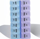 New Age Devi Pillendoos Blauw/Paars