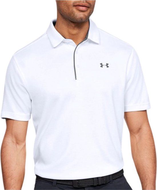 Under Armour Tech Poloshirt - Mannen - wit - XL