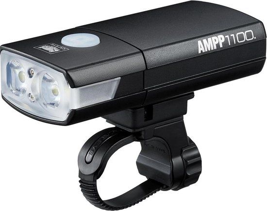 CatEye AMPP1100 Koplamp Fiets - 1100 Lumen - USB Oplaadbaar - Zwart