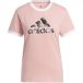 Adidas Dames-T-shirt The Brand Graphic Ringer