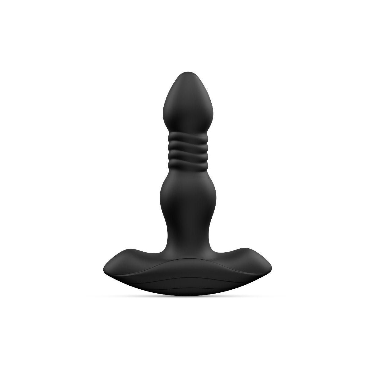DORCEL Deep Stormer Stotende Buttplug - Zwart - Silicone - Draadloos - 3 Snelheden - Waterdicht - USB Opladen - Afstandsbediening
