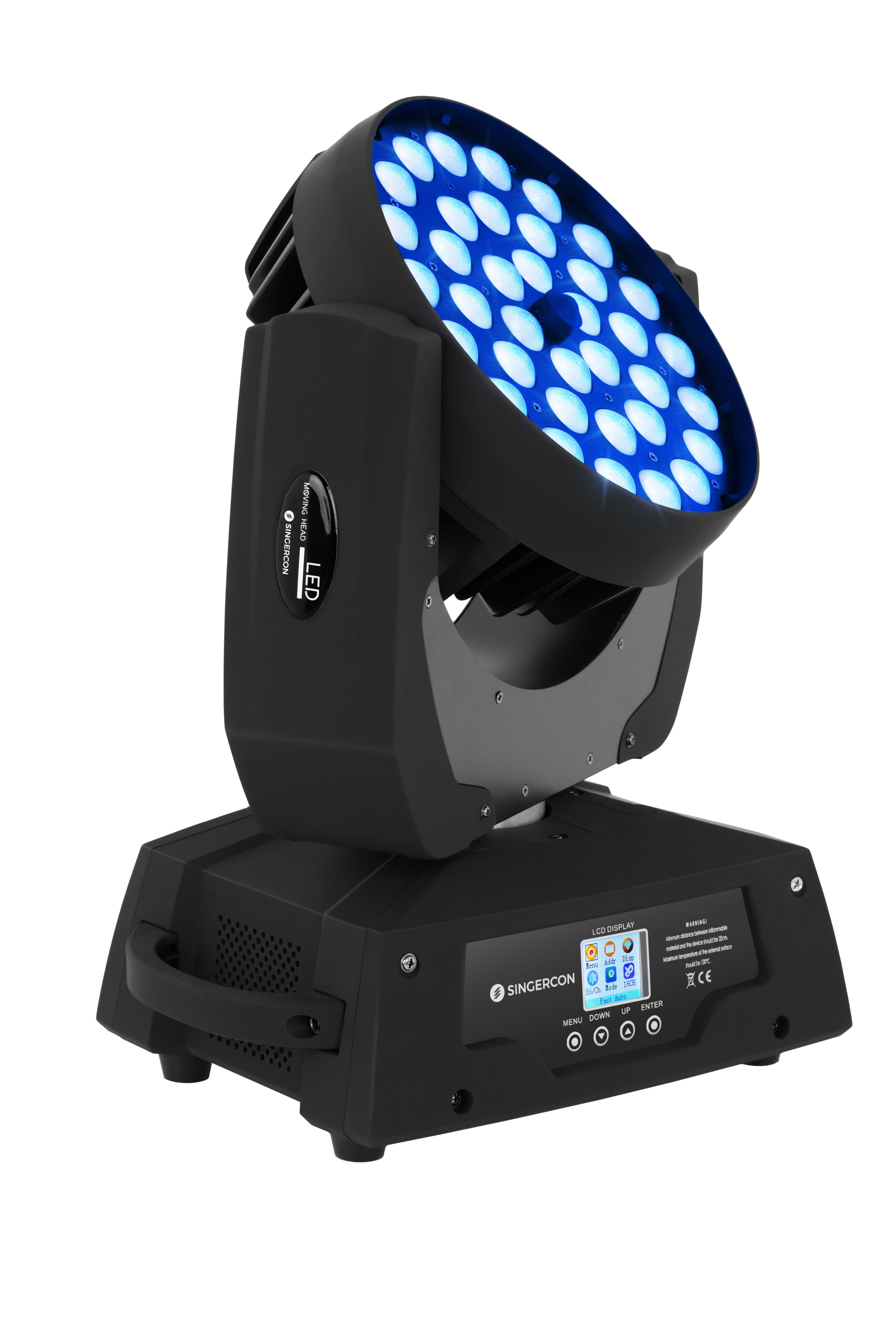 Singercon Zoom Wash Moving Head Light - 36 LED's - 450 W