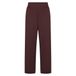 Wasabiconcept wide leg broek Plus Size - bruin